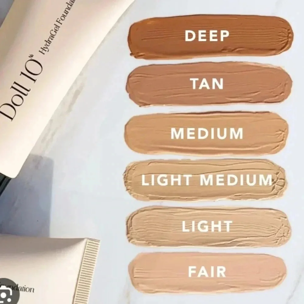 Doll 10 hydraGel foundation in deep